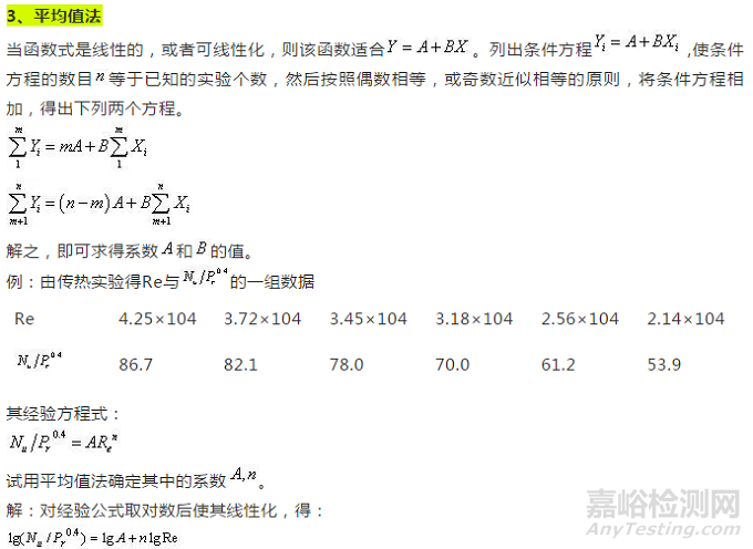 專業的實驗數據處理方法