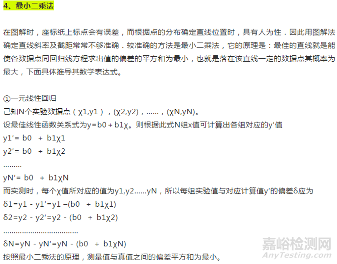 專業的實驗數據處理方法
