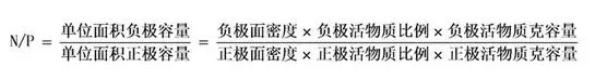 鋰電池極片設計基礎問題