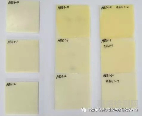 ABS材料抗黃變解決方案