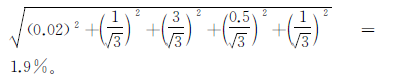 按照國(guó)標(biāo)評(píng)定彈性模量的測(cè)量不確定度