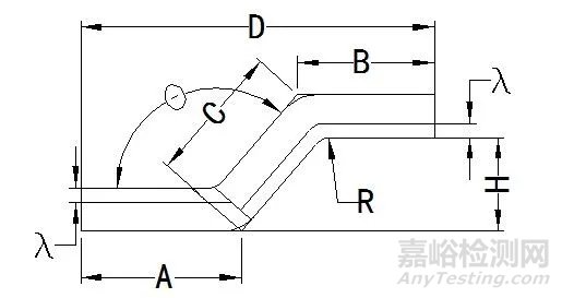 鈑金展開計算及工藝處理方法