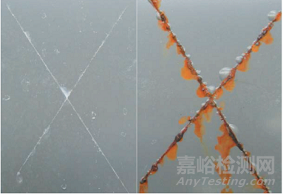 鹽霧試驗中劃線處理對電泳漆膜腐蝕蔓延的影響