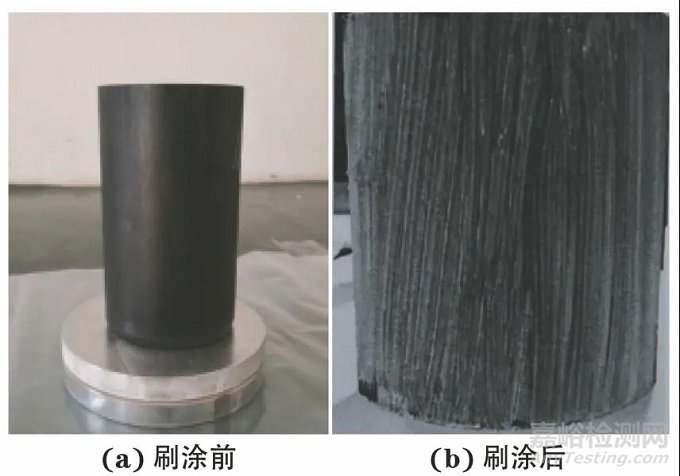 自由裝填式藥柱包覆層黏接質量的激光錯位散斑檢測