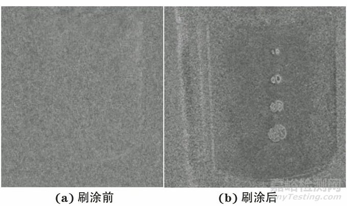 自由裝填式藥柱包覆層黏接質量的激光錯位散斑檢測