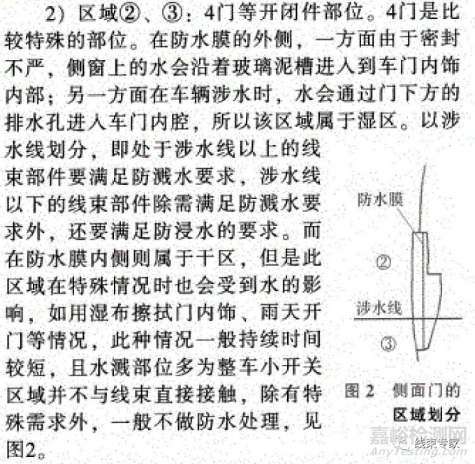 汽車線束防水等級設定與氣密測試